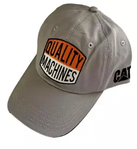Caterpillar CAT Equipment Quality Machines Gray Snapback Trucker Cap/Hat - Picture 1 of 1