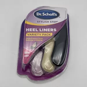 3-Pairs Foam Heel Liners Inserts Helps Prevent Shoe Rubbing at The Heel - Picture 1 of 3