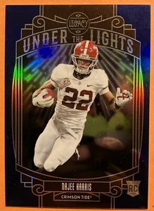 2021 Legacy Najee Harris RC Under the Lights Sapphire /35 Pittsburgh Steelers - Picture 1 of 2