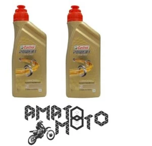 2 LT OLIO MISCELA MOTORE MOTO SCOOTER 2 TEMPI CASTROL POWER1 2T SEMISINTETICO - Foto 1 di 1