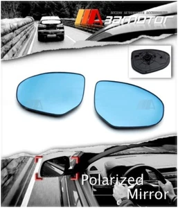 Facelift Polarized Side Blue Mirror Lens fits Mazda 2 3 6 Mazda2 Mazda3 Mazda6 - Picture 1 of 1