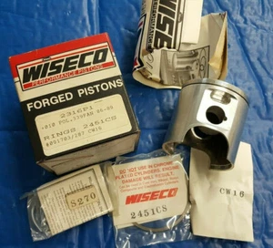  2316P1 WISECO SNOWMOBLIE PISTON POLARIS 340 FUGI INDY SPORTGT SPRINT 2316M06225 - Foto 1 di 5