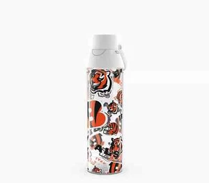 CINCINNATI BENGALS 24oz DOUBLE WALL, VENTURE WATER BOTTLE FROM TERVIS - Picture 1 of 5