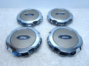 2004 - 2008 FORD F-150 OEM 18" ALLOY WHEEL CENTER CAP SET 4L34-1A096-DD #2H-7 - Picture 1 of 2