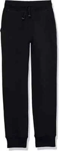 Amazon Essentials Boys Black Fleece Jogger Sweatpants Elastic Waist Sz Large 10 - Picture 1 of 12