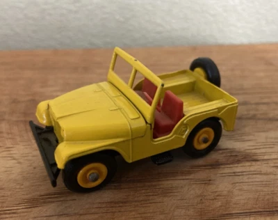 Lesney Matchbox Superfast 72 Jeep Yellow Original Loose 1/64 Scale Diecast Car - Image 1 of 4