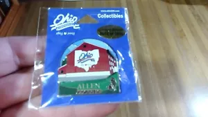 Ohio Union County 1803-2003 Allen County Barn Pin,new,rare! - Picture 1 of 3