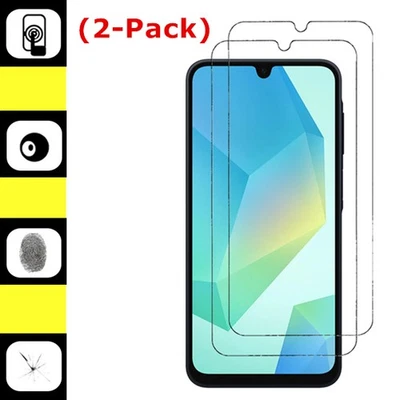 Pacote com 2 Protetores de Tela de Vidro Temperado Real Premium para Samsung Galaxy A16 5G - Imagem 1 de 4