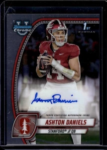 2024 Bowman University Chrome #PA-ADA Ashton Daniels Prospect Autographs - Picture 1 of 2