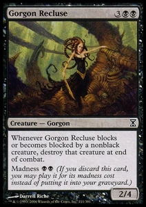 Gorgon Recluse - Time Spiral #111/301 MTG Magic The Gathering - Picture 1 of 1