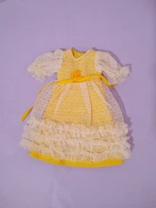 1960s Vintage Barbie Skipper #1974 Eeny, Meeny, Midi Yellow Dress - Bild 1 von 4