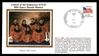Mayfairstamps US Space 1995 Florida Endeavour STS 67 68th space shuttle mission - Image 1 of 2