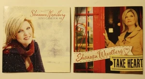 2 CD lot Shannon Wexelberg Take Heart / Love Came For Me (Christmas) Discovery H - Picture 1 of 7