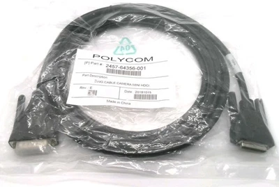 Genuine Polycom 2457-64356-001 DWG, Cable, Camera, Mini HDCI - 3 Meter - Image 1 of 3