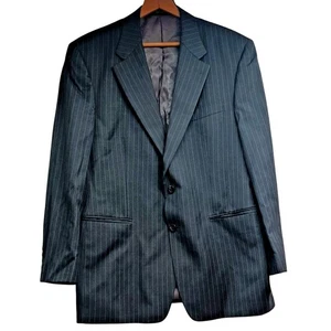 Ralph Lauren for Dillards Herren Anzug Sakko Blazer Sport Mantel 42R Schwarz Wolle - Bild 1 von 11