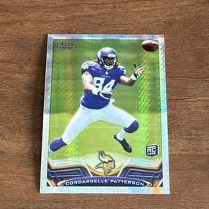 2013 Topps Chrome Prism Refractor /260 Cordarrelle Patterson Rookie #19 - Picture 1 of 2