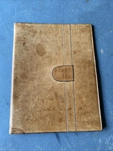 Vintage Hartmann Leder Executive Schreibmappe Notizbuch Mappe Block Folio - Bild 1 von 8