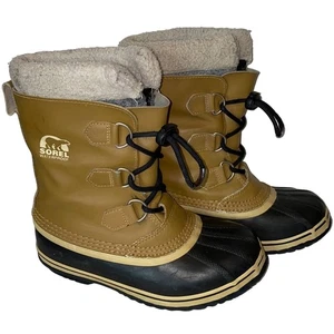 Sorel Yoot Pac Youth Winter Snow Boots Size 3 - Picture 1 of 10