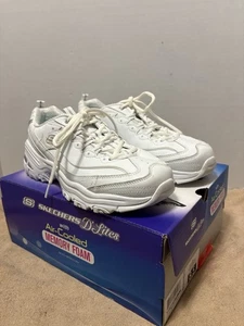 Skechers D'Lites Fresh Start Walking Shoes Women's S.8.5 Wide, White 11931EW/WSL - Picture 1 of 9