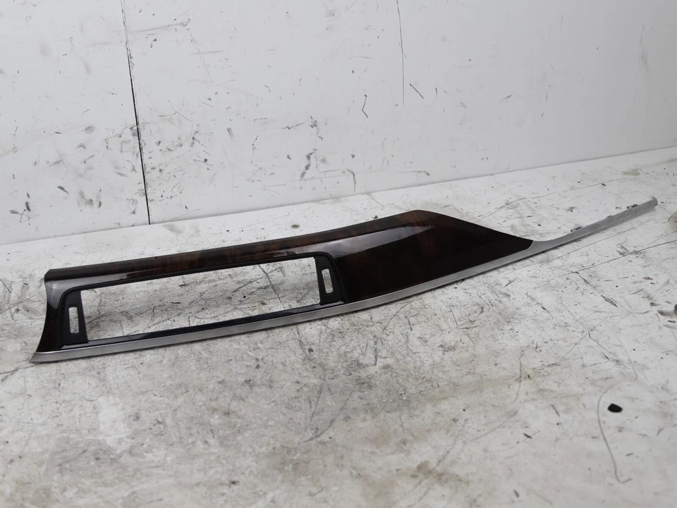 BMW 320i 328i F30 2012-2016 tablero de instrumentos bisel de ventilación de aire rebaba moldura de nogal OEM Foto 1 de 4