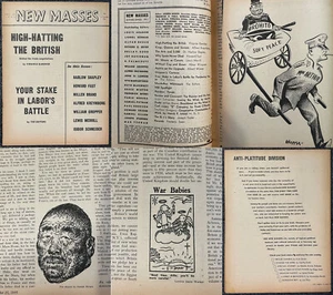 NEUE MASSEN 25. September 1945 CPUSA A KREYMBORG Harlow Shapley Gropper Linke!!! - Bild 1 von 15
