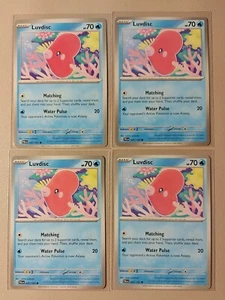 4x Luvdisc 047/193 Pokemon card SV Paldea Evolved common NM - Picture 1 of 1