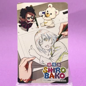 Shirobako The Movie 2020 Aoi Miyamori Tsutomu Mizushima Movie Ticket Card - Picture 1 of 6