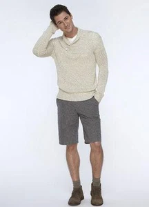 VINCE Brand  Men's Cozy Shawl Collar Button Pull Over Sweater Thermal Shirt - Picture 1 of 4