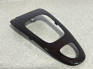 2007 2011 Saab 9-3 ARC 2.0T Shifter Bezel Cover Panel Color Woodgrain OEM - Imagen 1 de 3