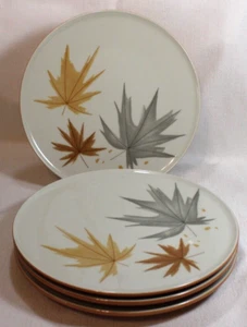 Iroquois USA Vintage Ben Seibel Design HARVEST TIME Four (4) Dinner Plates GC - Picture 1 of 11