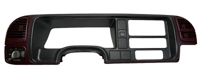 Sierra Silverado Tahoe Suburban Yukon 1995-1999 bisel de tablero rojo borgoña *Bonito* Foto 1 de 4