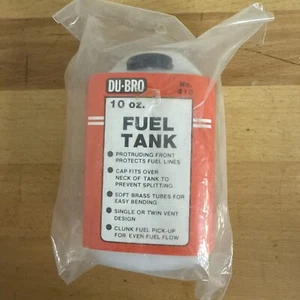 DU-BRO - No. 410 -Square Fuel Tank - 10 Oz - NEW - Picture 1 of 6