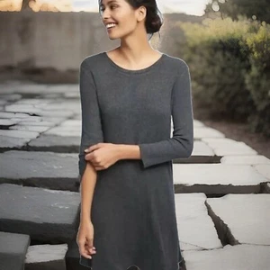VELVET GRAHAM SPENCER ANTHROPOLOGIE Tunic Womens X-Small Gray Ribbed Capsule NEW - Picture 1 of 8