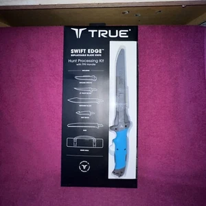 NEW True Swift Edge Replaceable Blade Knife Hunt Processing Knife 4 Blade - Picture 1 of 4