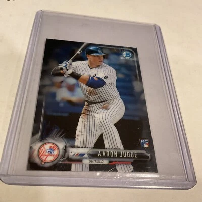 2017 Bowman Chrome Mini Aaron Judge RC #32 New York Yankees SSP Rare - Image 1 of 4