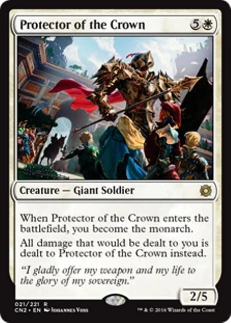 MTG - PROTECTOR OF THE CROWN - Conspiracy: Take the Crown (R) - Image 1 of 1