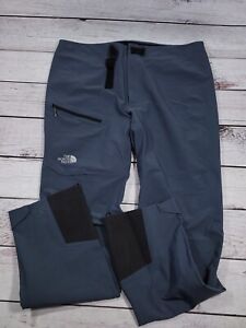 THE NORTH FACE MENS NAVY GRAY PANTS SIZE XLARGE XL SUMMIT SERIES W3 