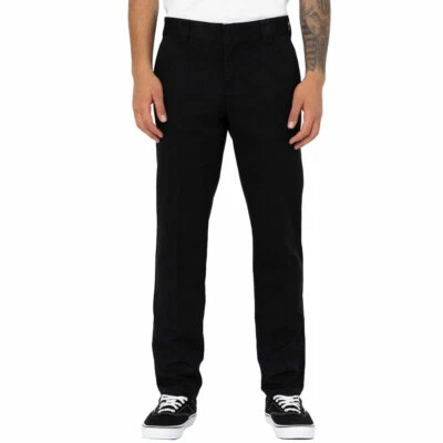 Dickies 872 Slim Fit Rec Pantalon pour Hommes à Plis à Taille Élastique Chino - Photo 1/4