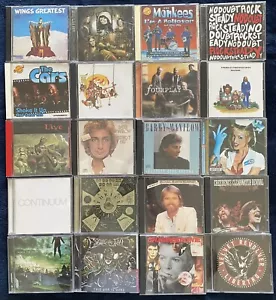 Lot Of 40 Music CDs, Heavy Metal, Pop, Alternative, Variety Pack 2 - Picture 1 of 2