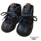 Gucci Sherry Line Black Baby Shoes Baby Sneakers 19/11Cm Unused E4