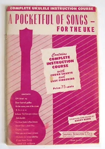 A Pocketful of Songs for the Uke compiled & edited by Harry Reser (1950,PB) - Picture 1 of 6