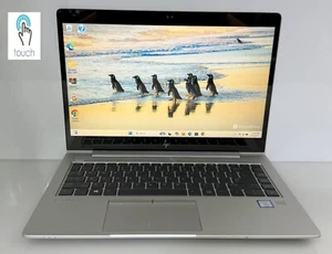 HP EliteBook 840 G5 14" 1080 Touch i5 7300U 2.60 GHz 16Gb Ram 256 Gb SSD Win 11P - Picture 1 of 16