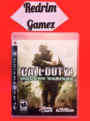 Call Of Duty 4 Modern Warfare COMPLETE Sony PS3 Video Games Activision - Image 1 of 3