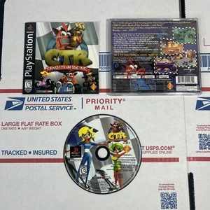 CTR: Crash Team Racing (PlayStation 1) Black Label - Nr Mint DISK - VERSAND AM SELBEN TAG - Bild 1 von 7
