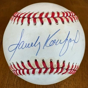 Sandy Koufax Signed Autographed National League Baseball Ball JSA LOA - Toning - Picture 1 of 9