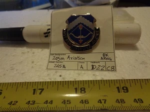 245th Aviation D22 Unit Crest, DI, DUI (DRAW#211) - Imagen 1 de 1