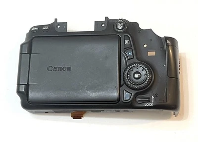 Canon 70D Rear Housing LCD Assembly Display Screen Dial Wheel Part -untested- - Image 1 of 4
