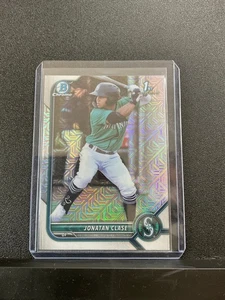 2022 Bowman Jonatan Clase #BCP-118 Chrome Prospects Mojo Refractor 1st Bowman - Picture 1 of 2