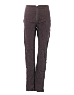 Prairie Underground Leggings Jeans Girdle Front Red Brown Pants Front Zip Large - Image 1 of 4