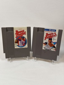Bases Loaded 1 & 3 - Nintendo NES - Cartridges Only - Tested & Working!